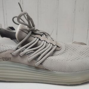 Eight Men's Gray Casual Sneakers